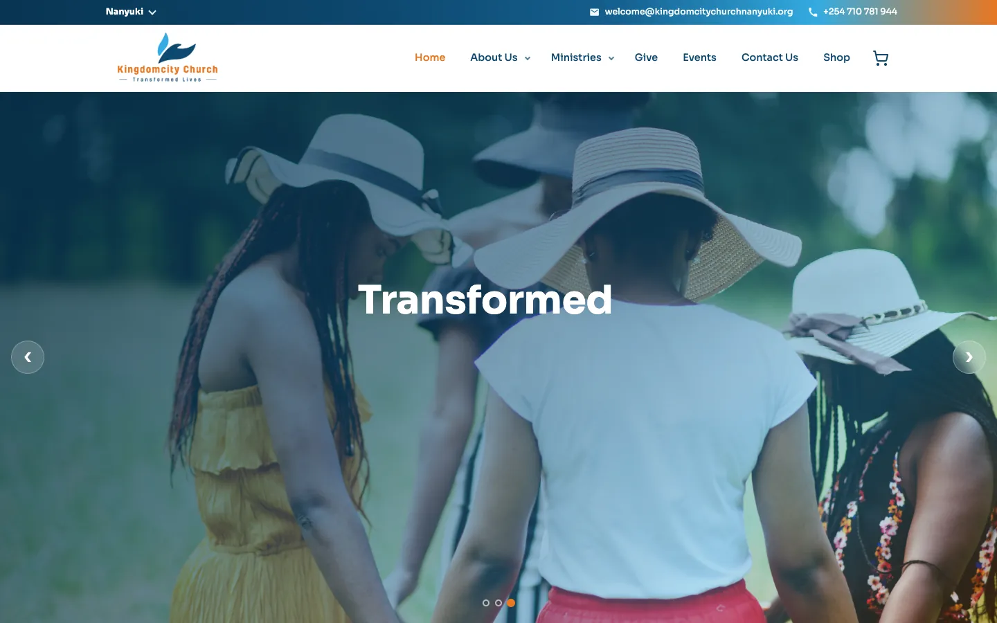 Kingdom City Church website